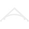 Ekena Millwork Pitch Legacy Architectural Grade PVC Gable Pediment, 72"W x 33"H x 1"P (11/12) GPP072X033X100LEG - alternate 3